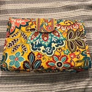 Vera Bradley baby changing pad clutch